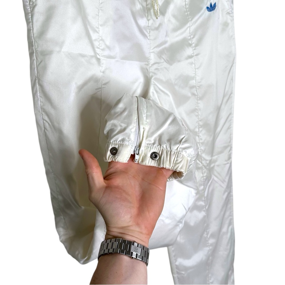 Vintage Adidas White Track Pants joggers - Picture 5 of 8
